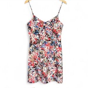 J. Crew Floral Summer Spaghetti Strap Sundress